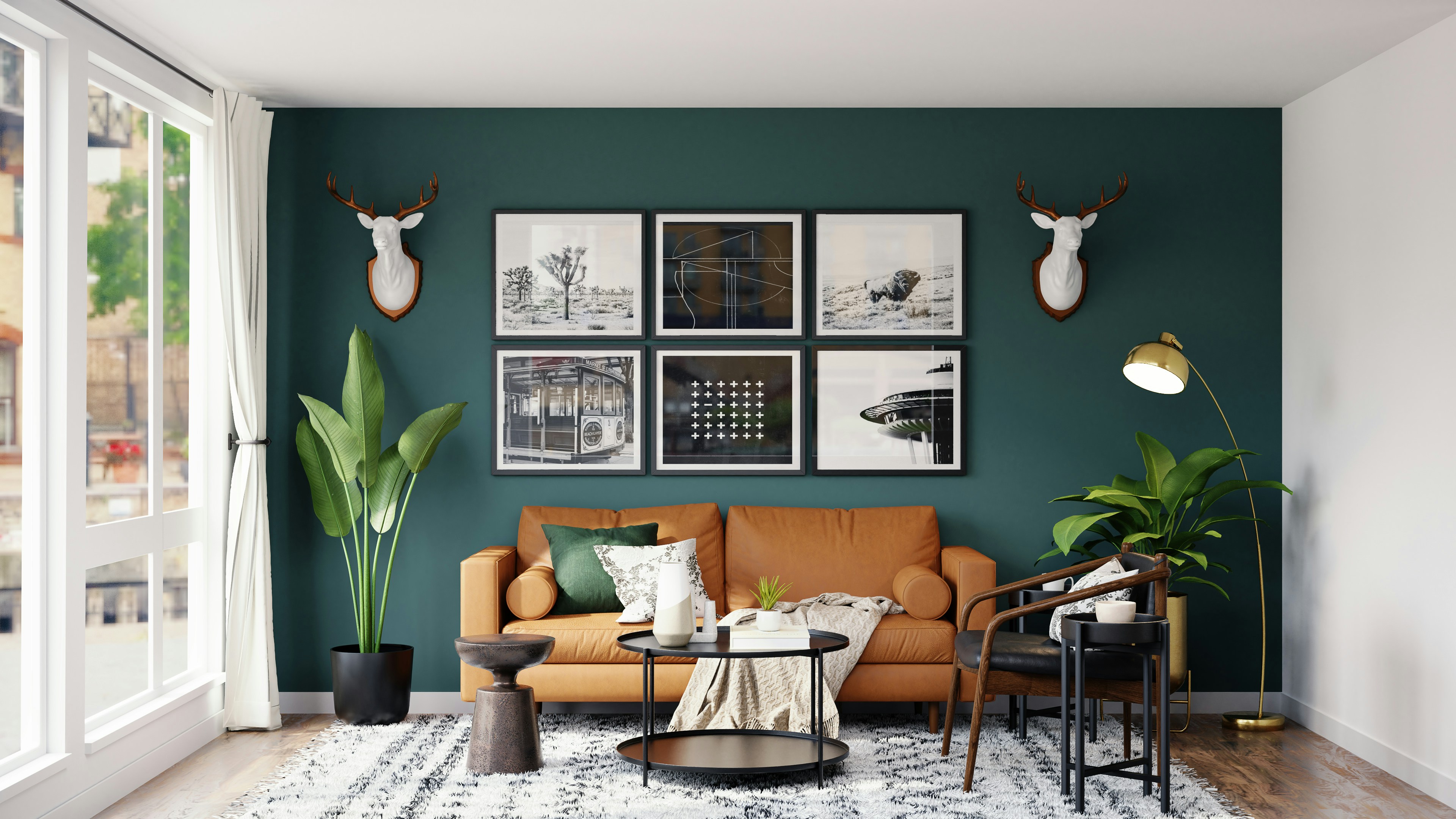 Interior moderno con aislamiento